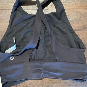 LULULEMON Always Aligned Bra. Size 8. Black. New with tags.